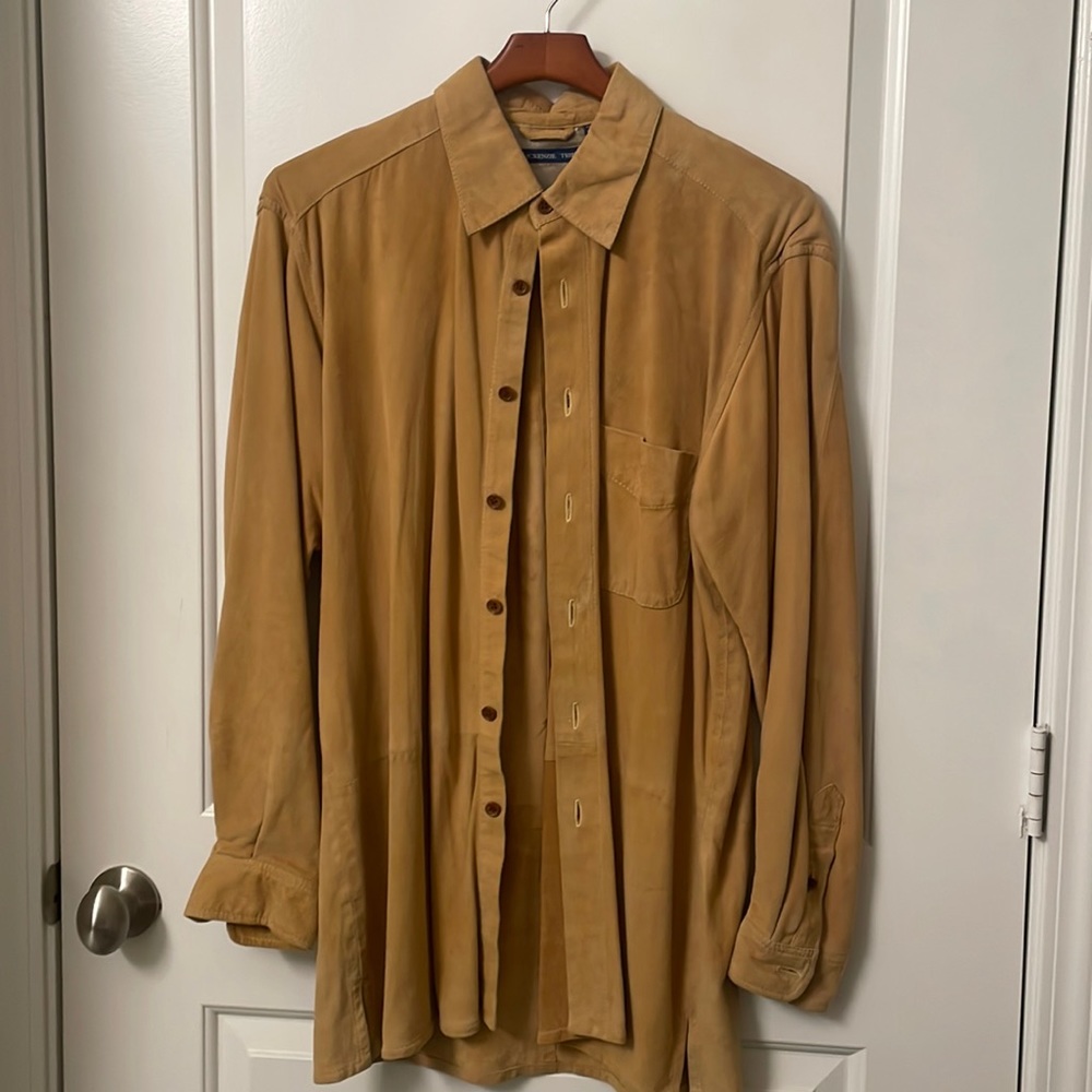 Vintage Suede McKenzie Tribe Men’s Jacket/Shirt